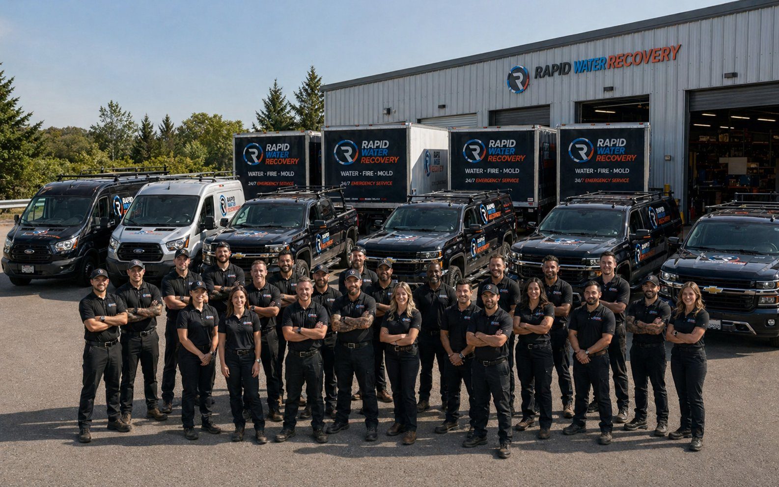 Independent restoration contractors in the Rapid Water Recovery network